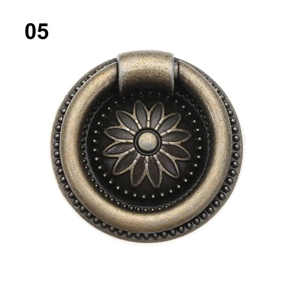 Antique Bronze Cupboard Wardrobe Dresser Furniture Handle Kitchen Cabinet Drawer Knobs Wooden Box Jewelry Box Knob Hardware Oasis Select 5