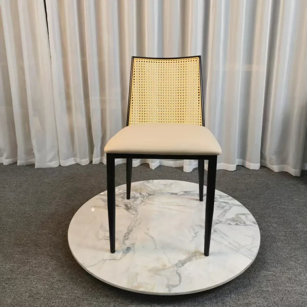 Multi-functional Household rattan chair B & B restaurant Backrest chair Wabi wind chair Stool Durable Oasis Select