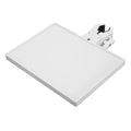 Meeting Rooms 22.5x16.5cm 8.85x6.5inch Microphone Stand Tray Compatible With Various Microphone Stands Microphone Stand Oasis Select White