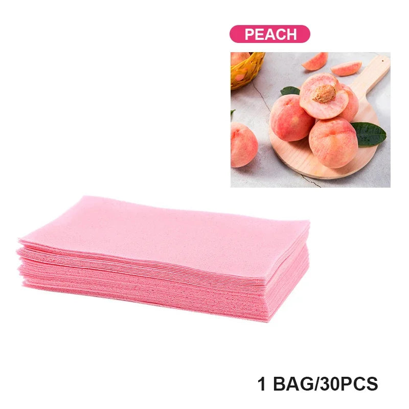Floor Cleaner Tablets Water-Soluble Sterilizing Fragrant Bathroom Kitchen Deodorant Dirt Toilet Cleaning Sheet Oasis Select 30pcs Pink