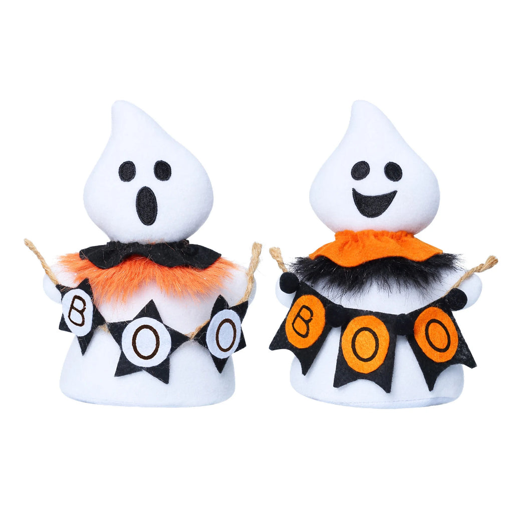 Halloween Mini Ghost Plush Doll | Spooky Table & Porch Decor