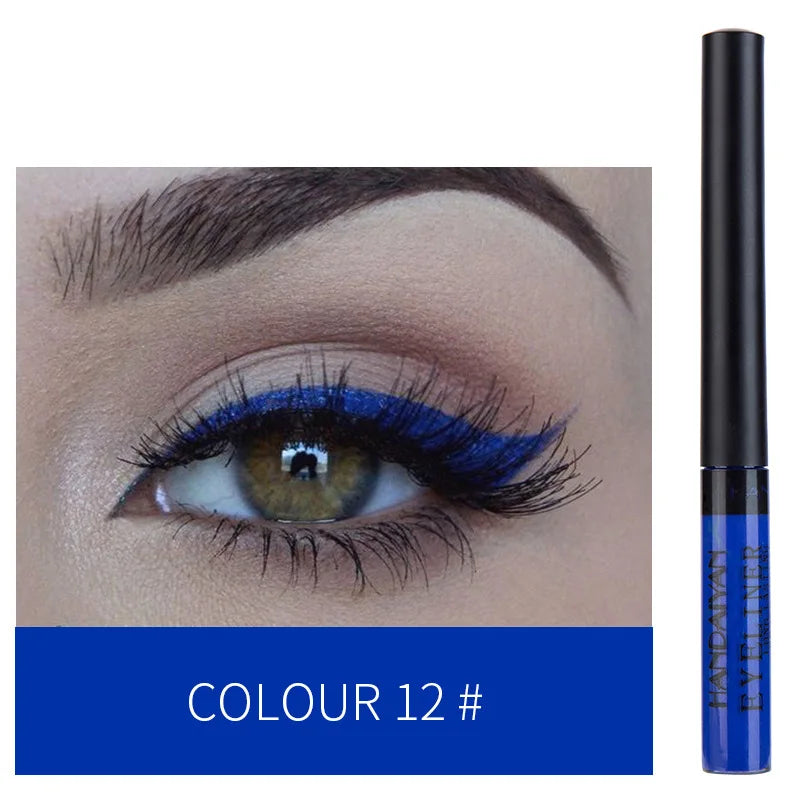 Handaiyan Neon UV Glow Liquid Eyeliner – Waterproof Matte