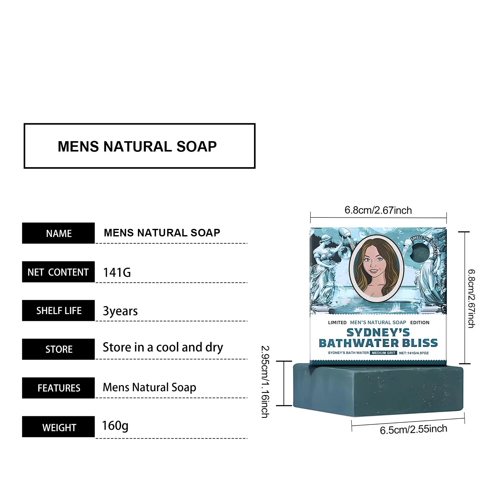 Body Soap - Deep Cleansing, Gentle Nourishment, Oil Control & Odor Removal, Moisturizing, Refreshing & Fragrant for Clean Skin Oasis Select