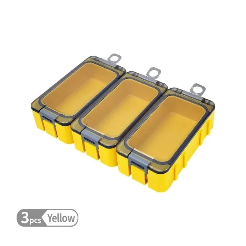 Spliceable Luminous Fishing Storage Box Mini Plastic Tackle Case for Fish Hooks Artificial Bait Sea Fishing Accessories Oasis Select