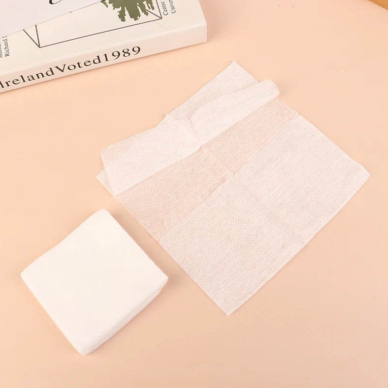 100/200PCS 4 Layers 5*5cm 10*10cm Gauze Pad Cotton First Aid Kit Emergency Waterproof Wound Dressing Sterile Gauze Pad Oasis Select