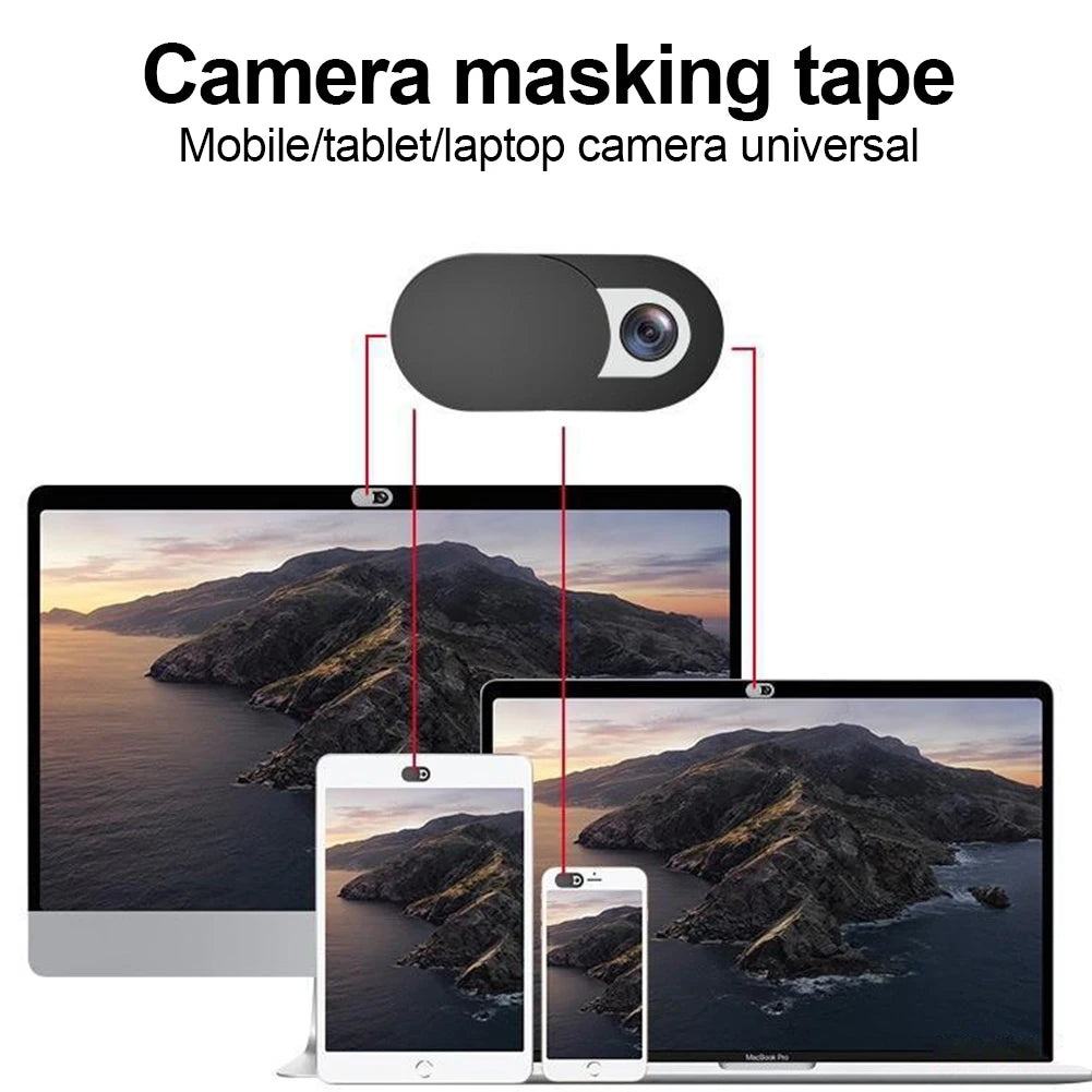 Ultra Thin Webcam Cover Slider | Privacy Camera Cover 1–3 Pack