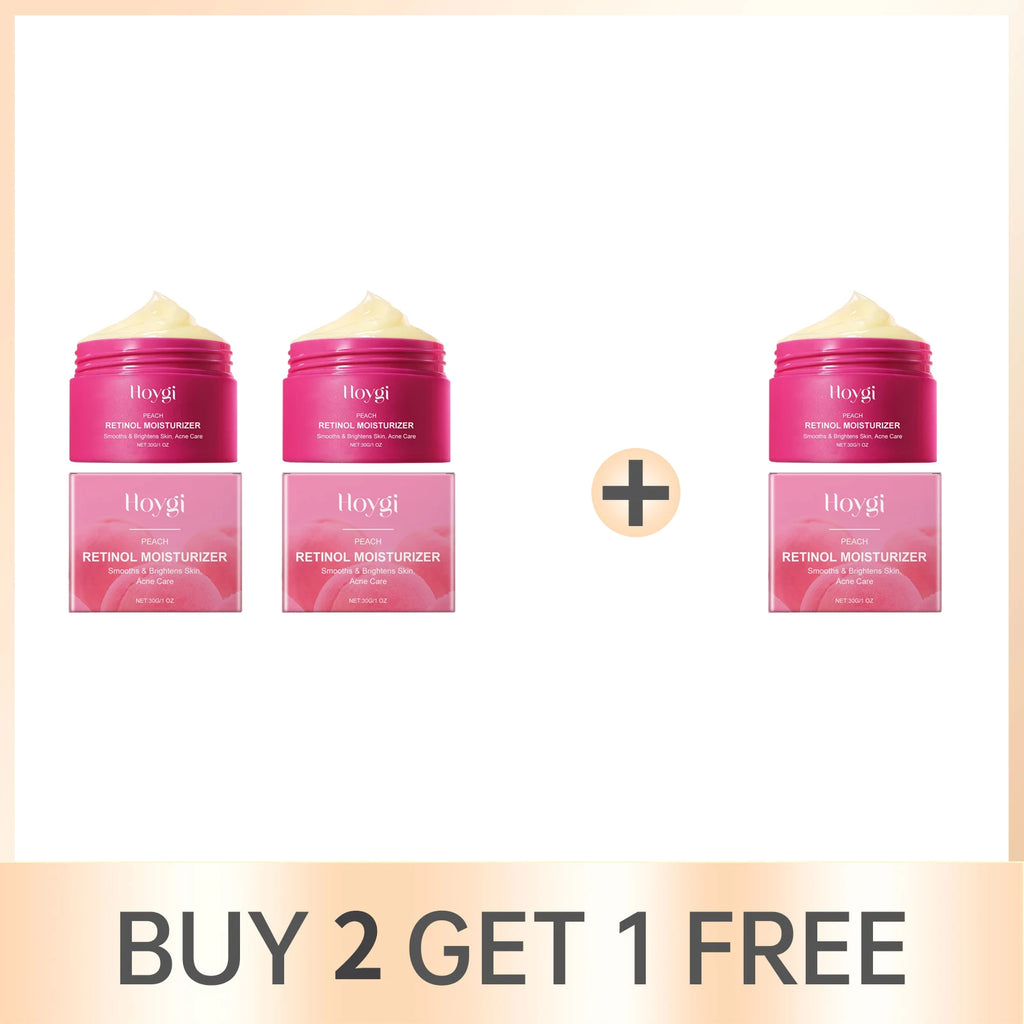 Peach Retinol Cream – Brightening, Anti-Acne & Moisturizer 30g Retinol Face Cream Oasis Select Buy 2 Get 1 Free