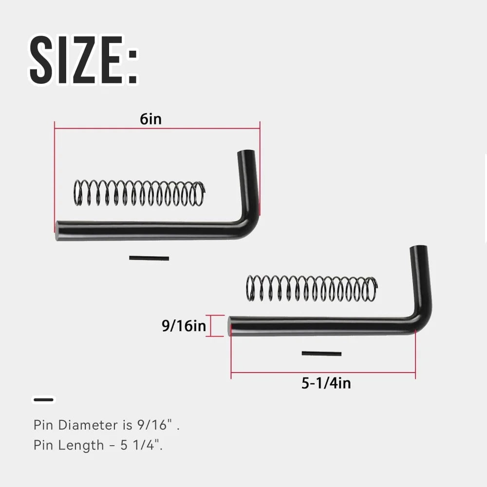 Trailer Gate Spring Compact Spring Repair Kit Door Bolts Kit Black Trailer Kit For Gates Utility Trailer Oasis Select