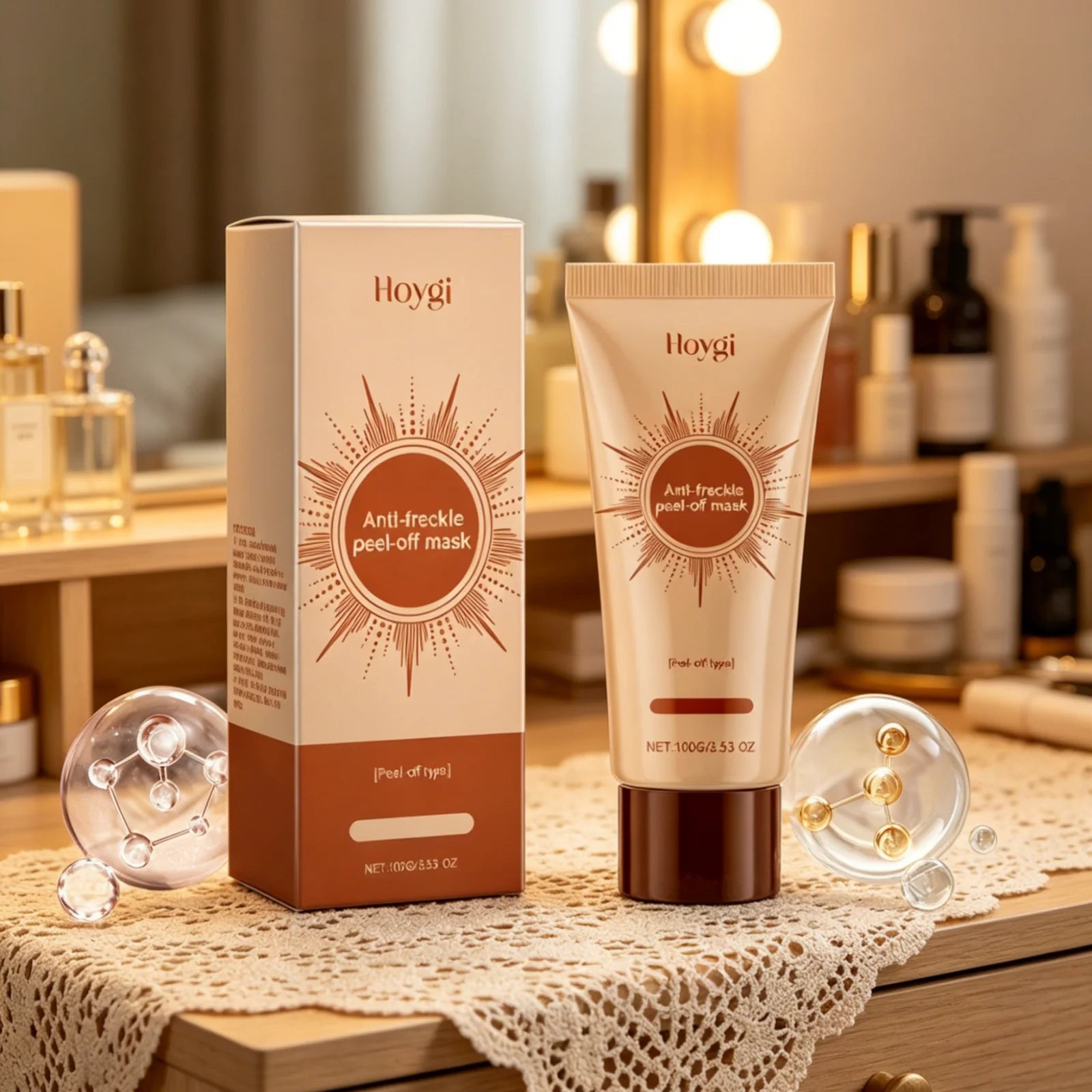 Hoygi Peel-Off Facial Mask – Brightening & Deep Exfoliating Peel-Off Face Mask Oasis Select