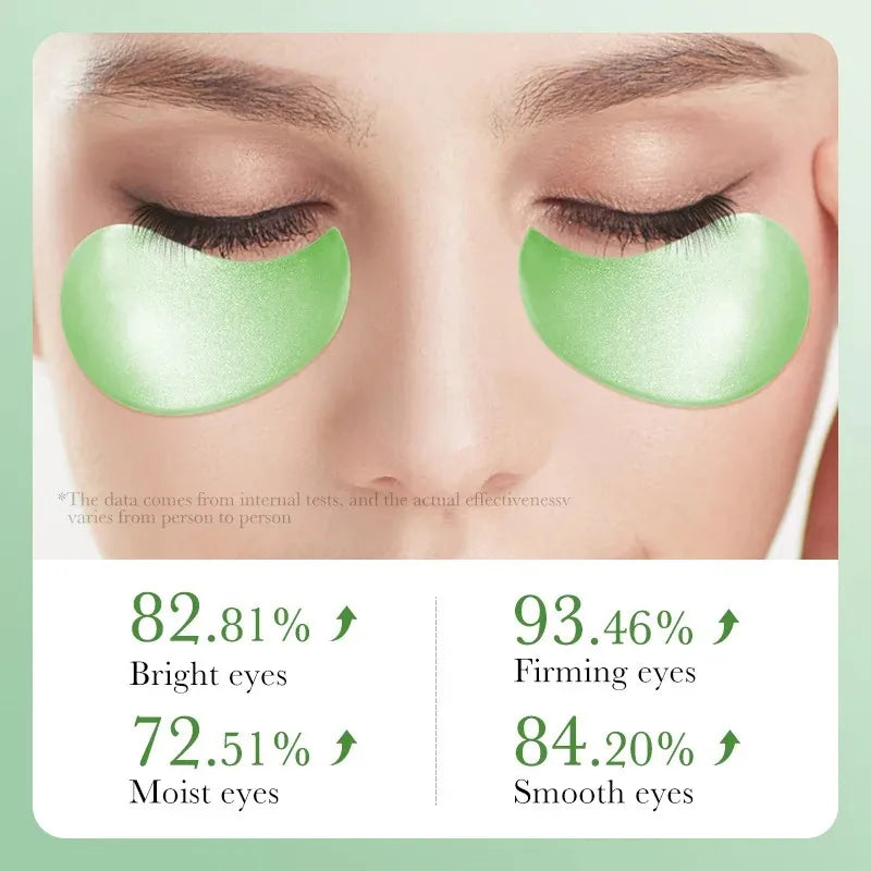 Aloe Vera Collagen Eye Masks 60pc – Dark Circles & Wrinkles Under Eye Mask Oasis Select