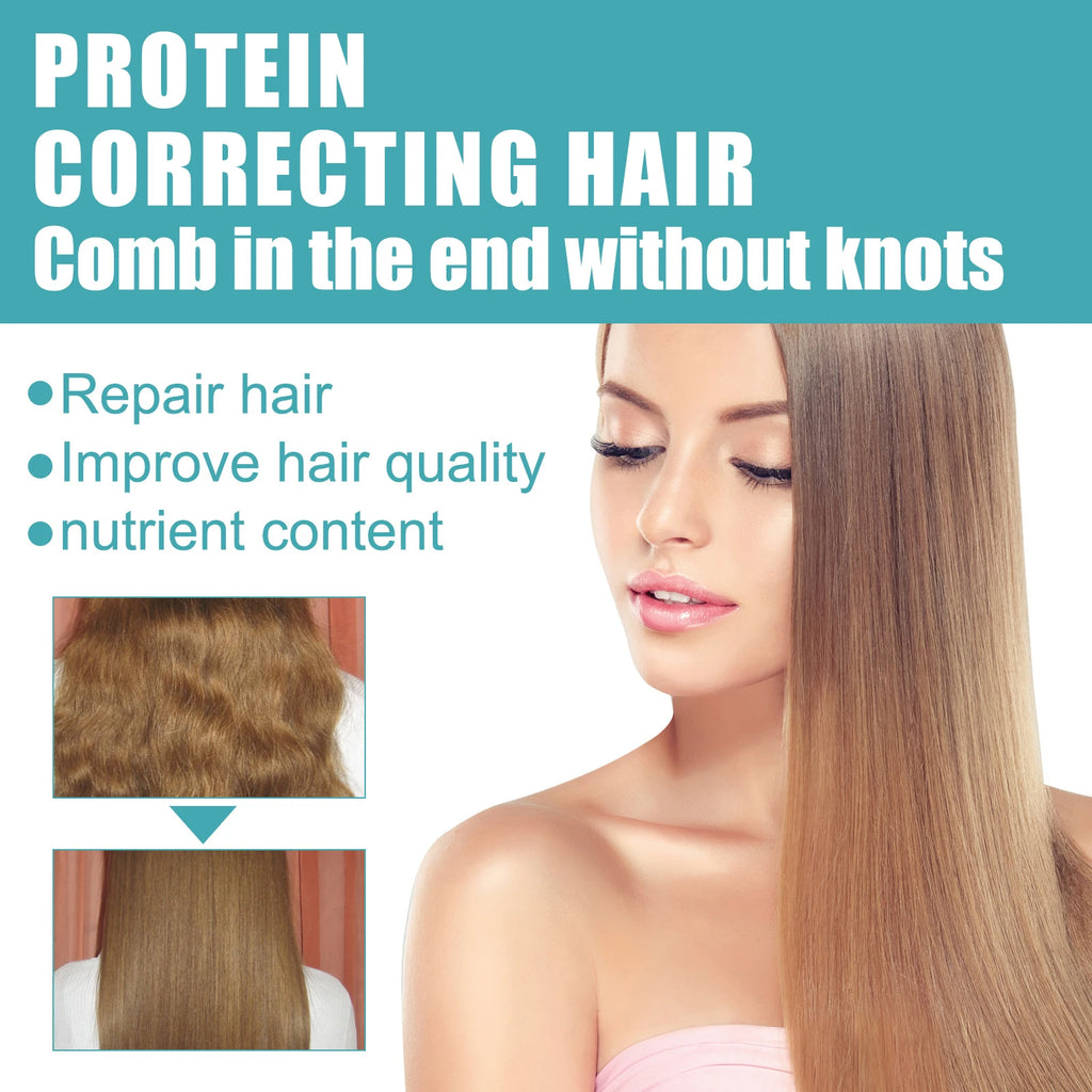 Eelhoe Protein Straightening Cream & Mousse – Frizz Repair