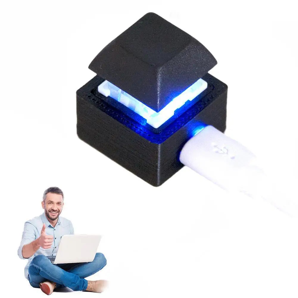USB Programmable Macro Mechanical Keypad – 1-Key Shortcut