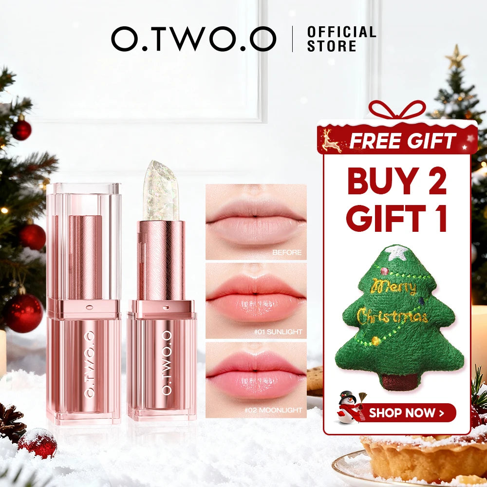 O.TWO.O Color-Changing 3-in-1 Lip Balm Gloss & Tint