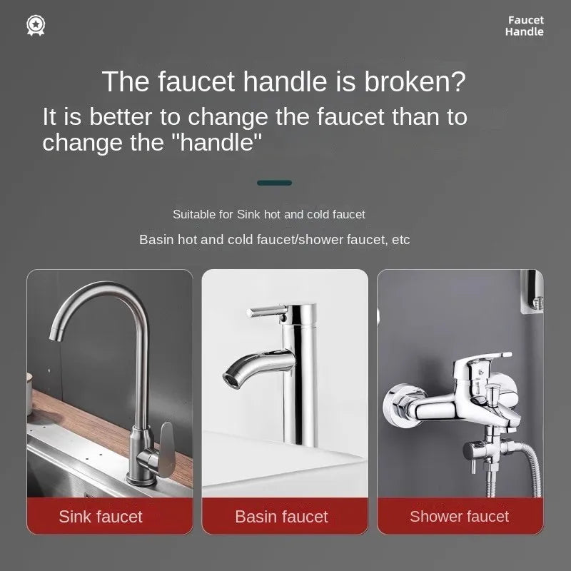 Faucet Handle Dish Basin Shower Switch Dial Hot Cold Water Tap Replacement Cover pressure balance Faucet Hardware Accessories Oasis Select