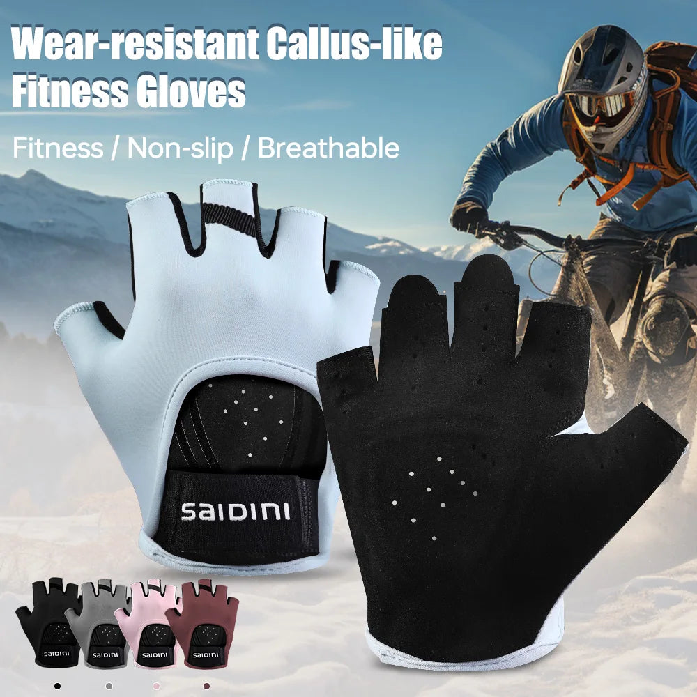 Sports Cycling Gloves Men Women Half Finger Running Fitness Gym Gloves Summer Breathable Motorcycle Bicycle Gloves Oasis Select