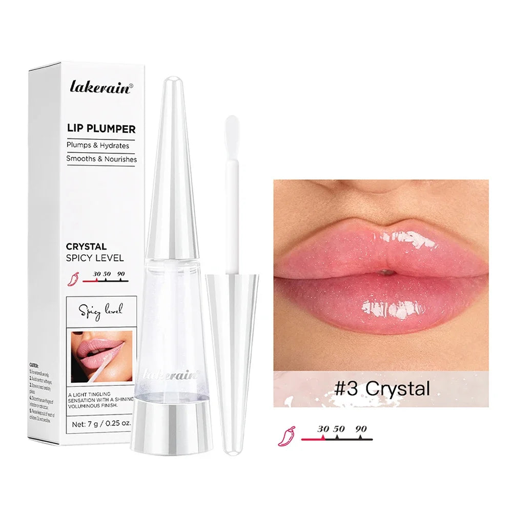 Lip Plumper Oil Non-greasy Lip Plumping Balm Moisturizing Dry Chapped Lips Shine Hydrating Exfoliating Nourishing Oasis Select 03
