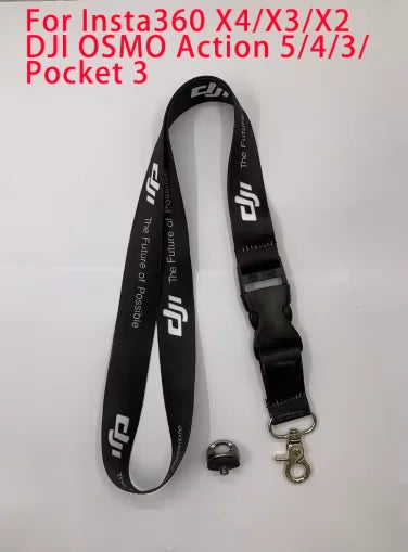 Adjustable Neck Strap for Insta360 X5/X4/X3 & DJI Osmo