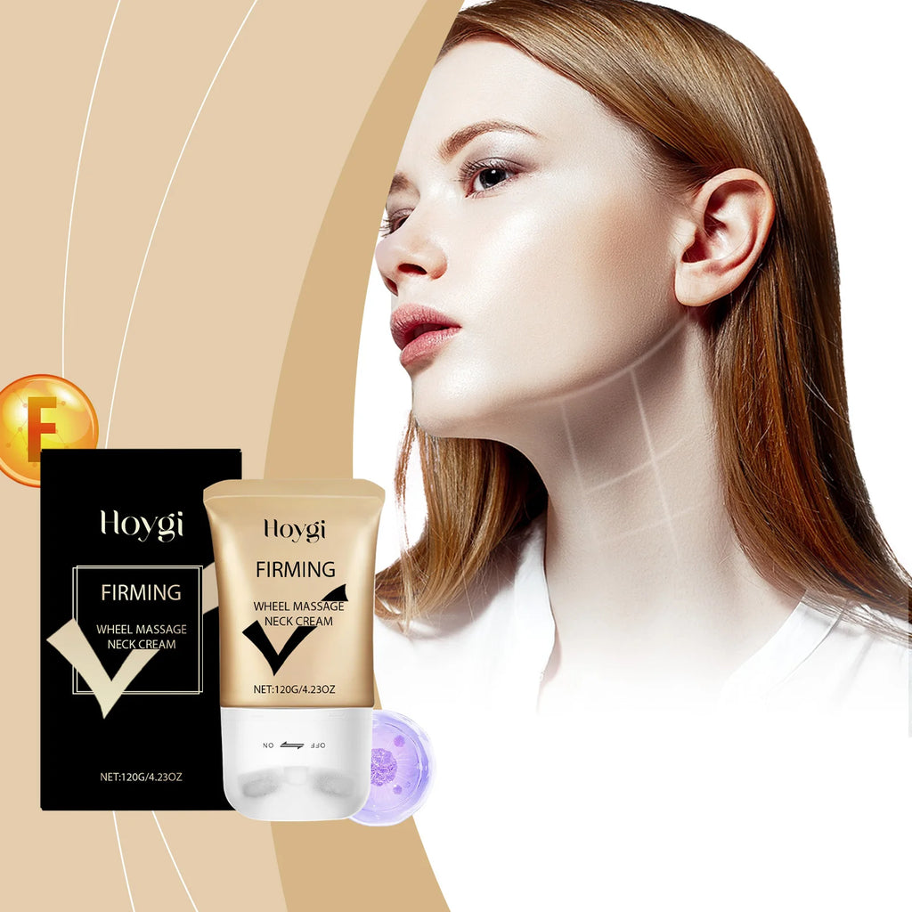 Hoygi Neck Firming Roller Cream – Lift, Hydrate & Anti-Aging