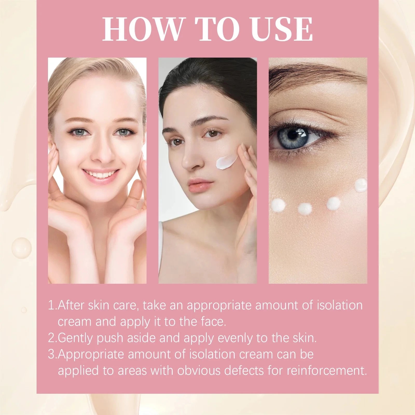 Sunscreen Spf 50+ Pa+++ Uv Protection Isolation Sunblock Refreshing Brightening Hydrating Waterproof Makeup Whit-ening Sun Cream Oasis Select
