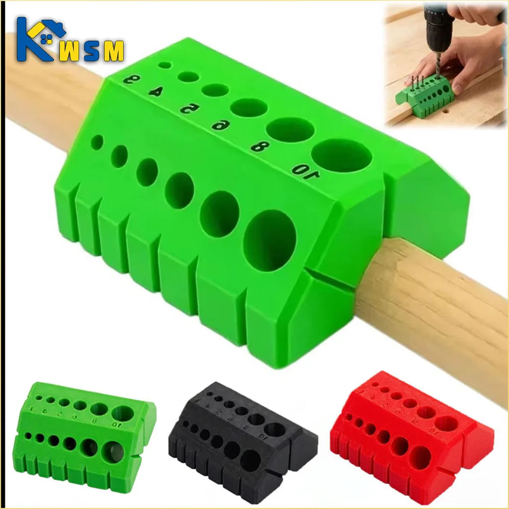 1-20PCS 3D Printed Drill Guide Tool Portable Drill Bit Alignment Jig for Woodworking Precise Positioning DIY Woodworking Helper Oasis Select