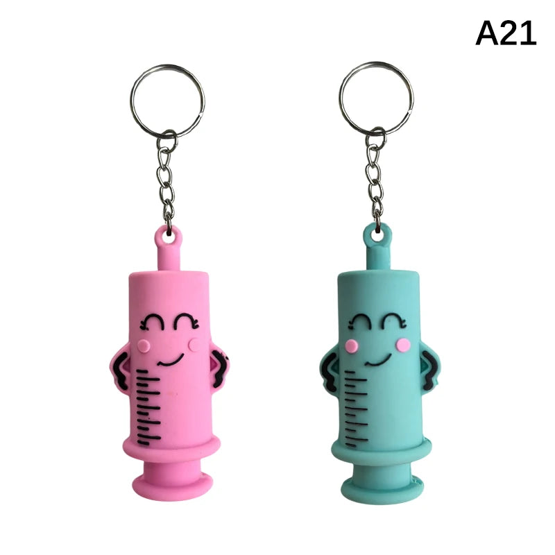 Paw Print Girl Shaped Ampoule Bottle Opener Keychain Rubber Cutter Aid Medication Vial Breaker Tool For Home Nurses And Doctors Oasis Select A21