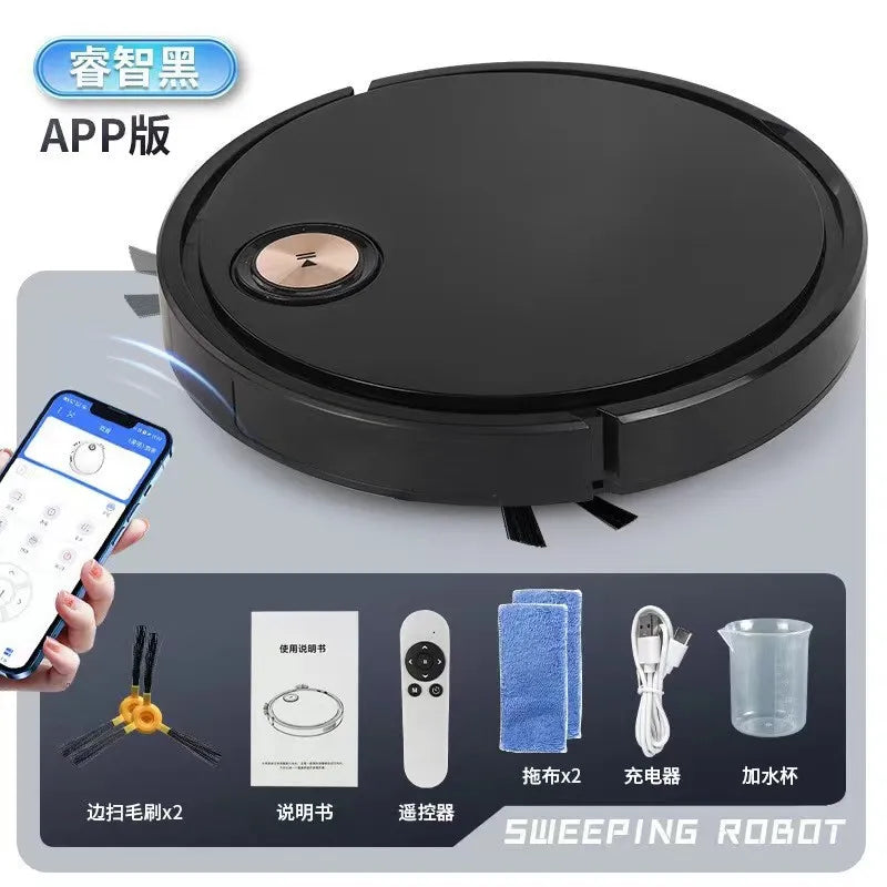 APP-Controlled Robot Vacuum & Mop with Water Tank | Smart Clean