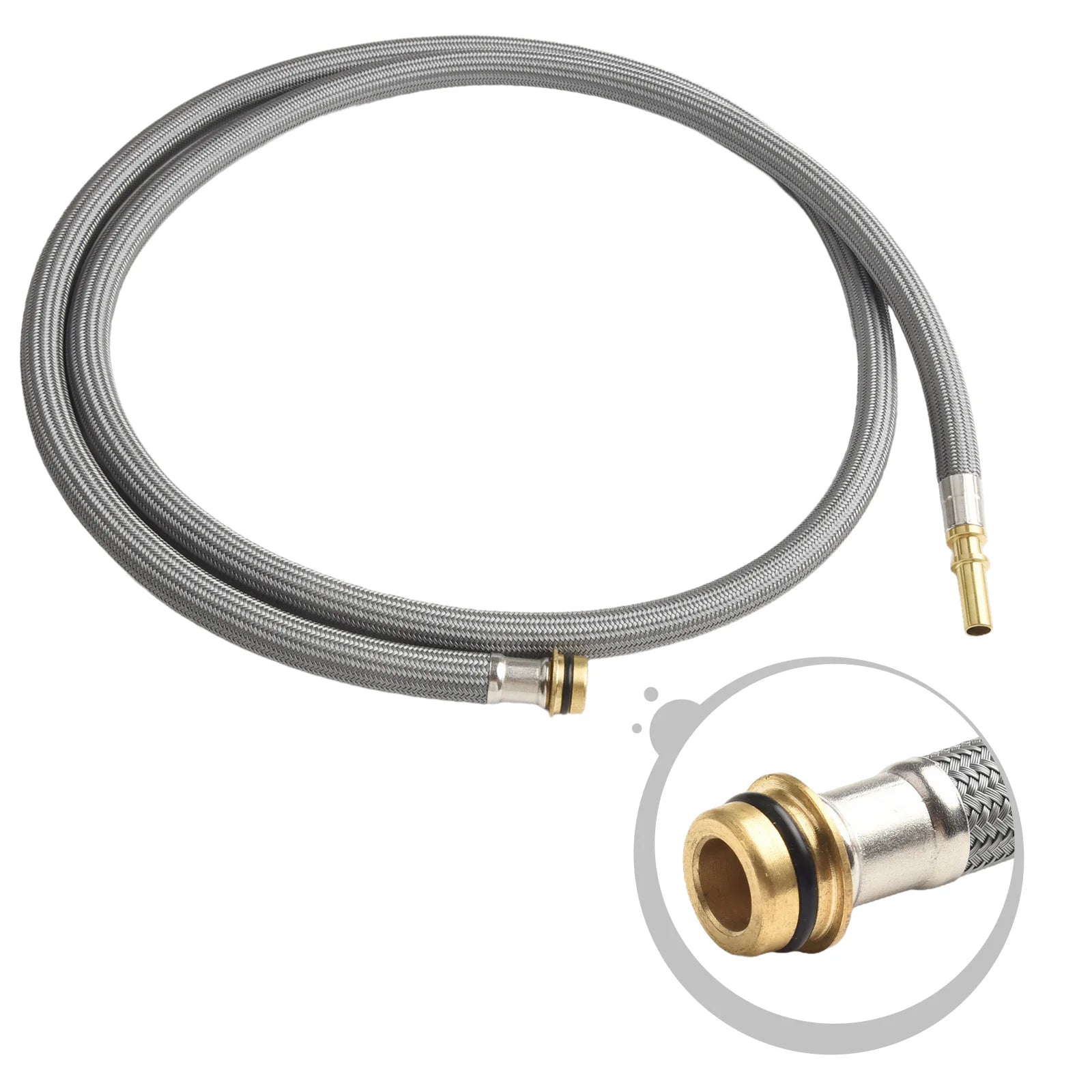 Nylon-Braided Flexible Water Hose 88624000 Kitchen Replacement Hose Pull Down Spray Hose For Kitchen/Basin Tap Oasis Select