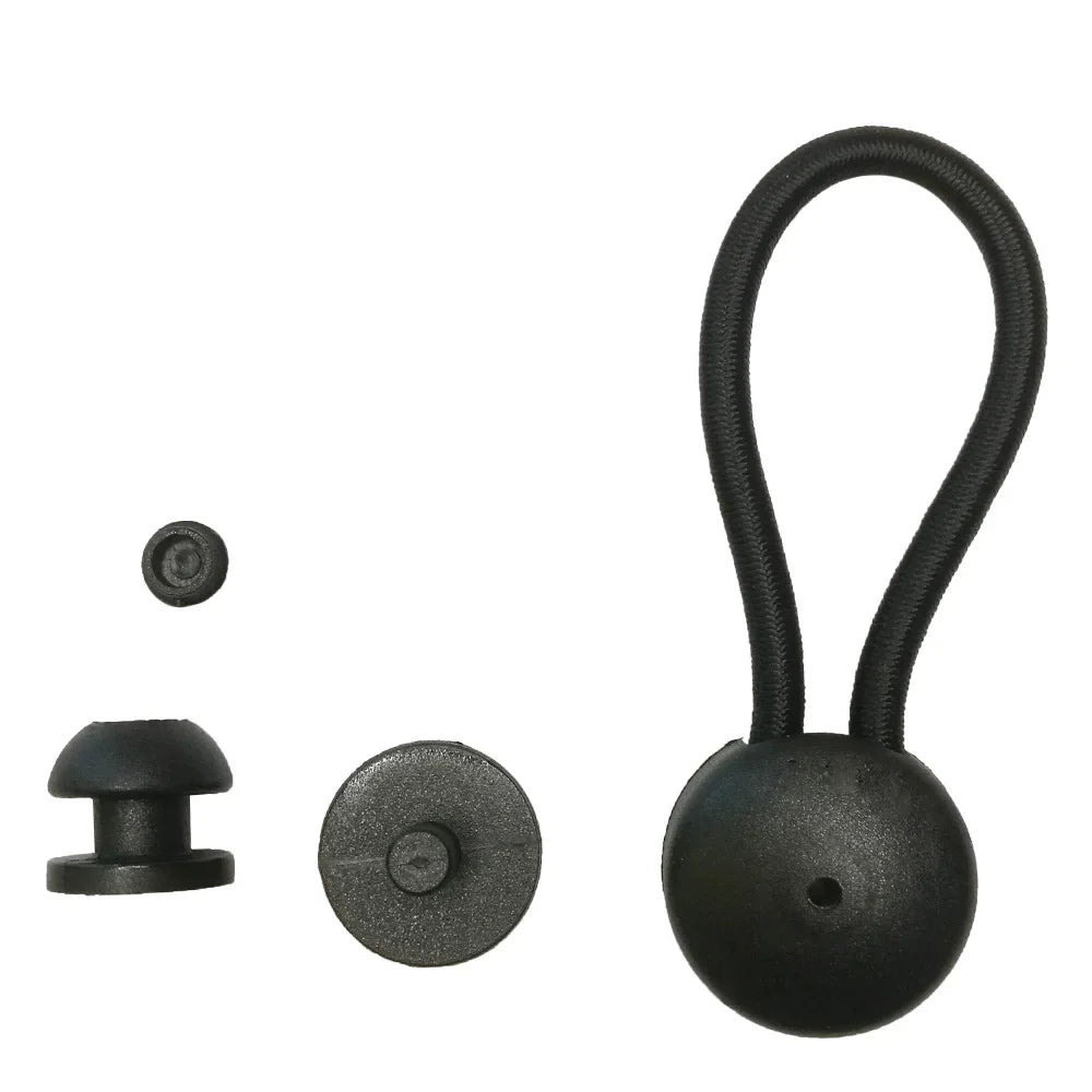 Bungee Ultimate Shock Cord Clip with KNOBS Pull Tie Down for Marine Boat Truck Car Covers Oasis Select