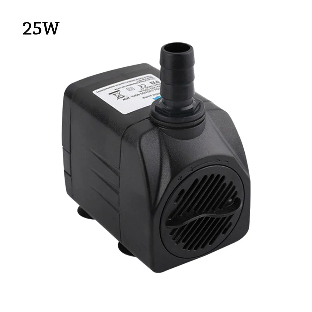 Ultra-Quiet Submersible Water Pump | Aquarium & Fountain