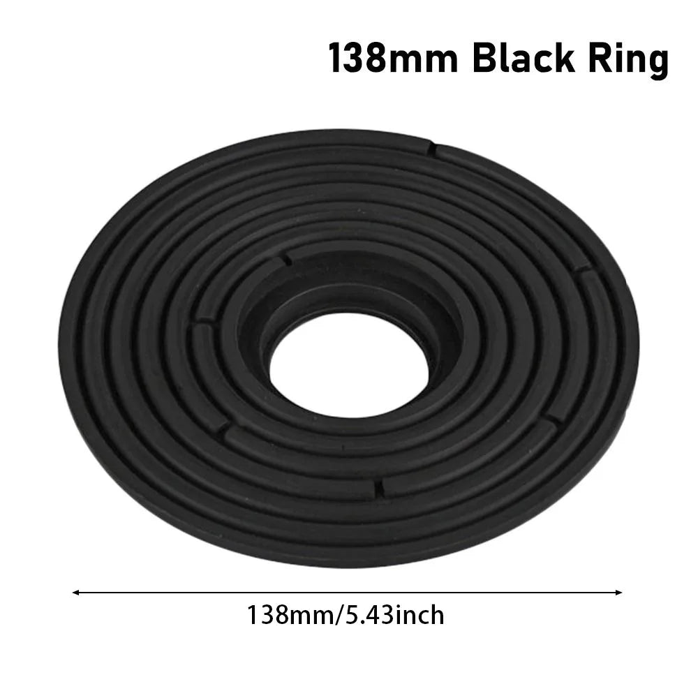 1Pcs Bathroom Floor Floor Drain Core Odor And Insect Proof Can Be Cut Sewer Cover Large Size 138mm Sewer Rapid Drainage Oasis Select 138mm Black Ring