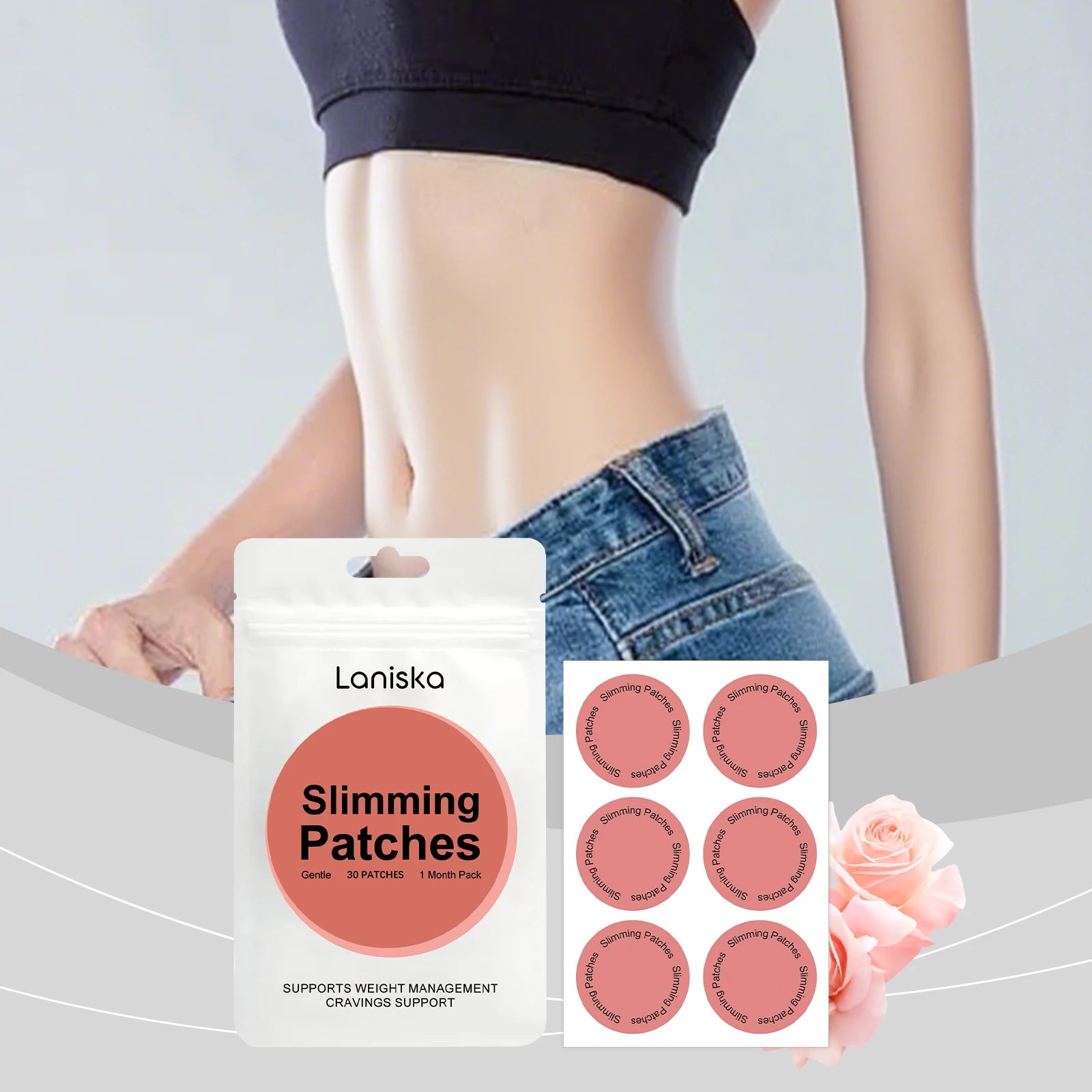 Body Contouring Care Patches Gentle formula for comfortable wear that flatters your figure Daily care patches Oasis Select