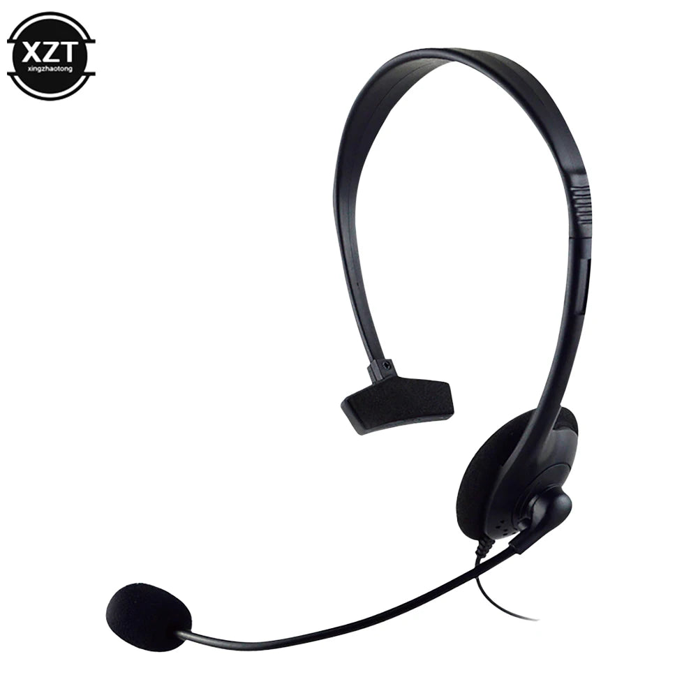 Operator Headphones Head-mounted With Noise Canceling Microphone One-ear Telephone Clear Call Headphones Single-Sided Headset Oasis Select