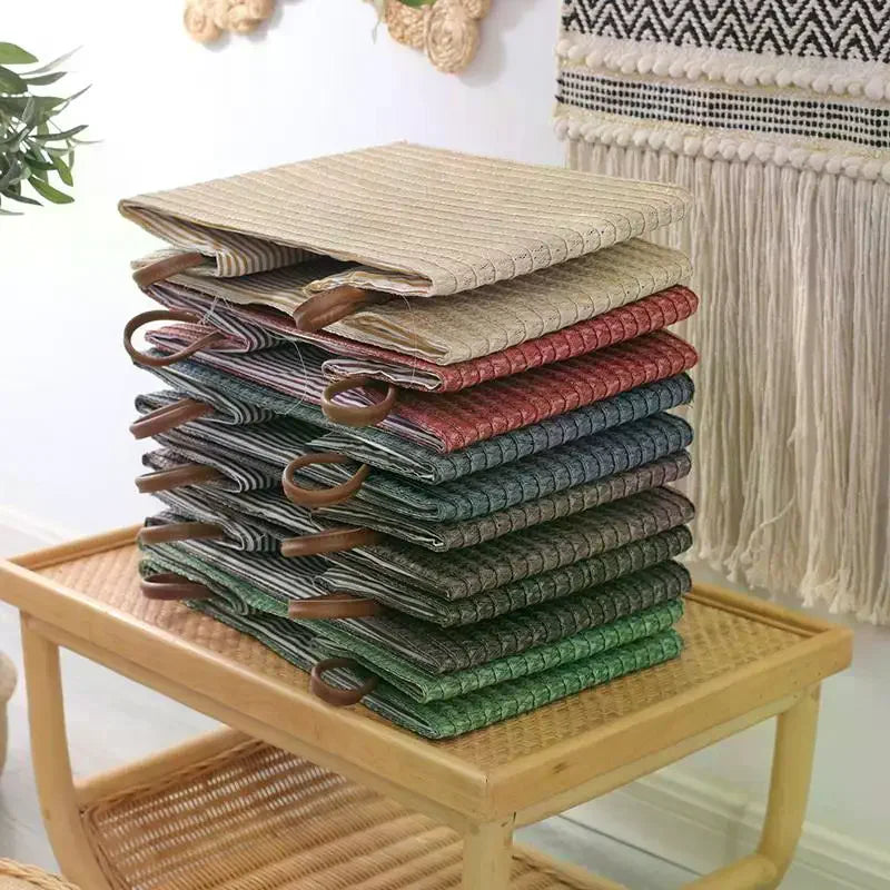 Household Japanese-style Foldable Rattan-like Woven Dirty Clothes Storage Basket Toy Tabletop Straw Basket For Snacks Oasis Select