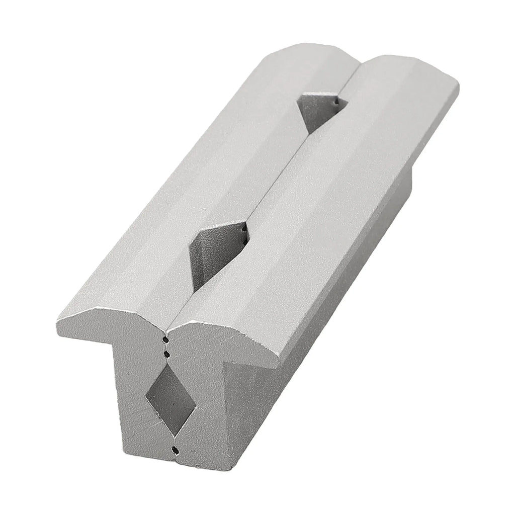 1pair 4/5/6/7/8 Inch V-clip CNC Milling Steel Vise Hard Jaw Fixture V-Type Jaw Aluminum Alloy Vise Jaws Hand Tools Oasis Select