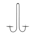Iron Candle Holder Libra Style Wall Hanging Candle Sconce Decorative Candle Tray For Living Room Dining Room Home Decor Oasis Select as show One Size