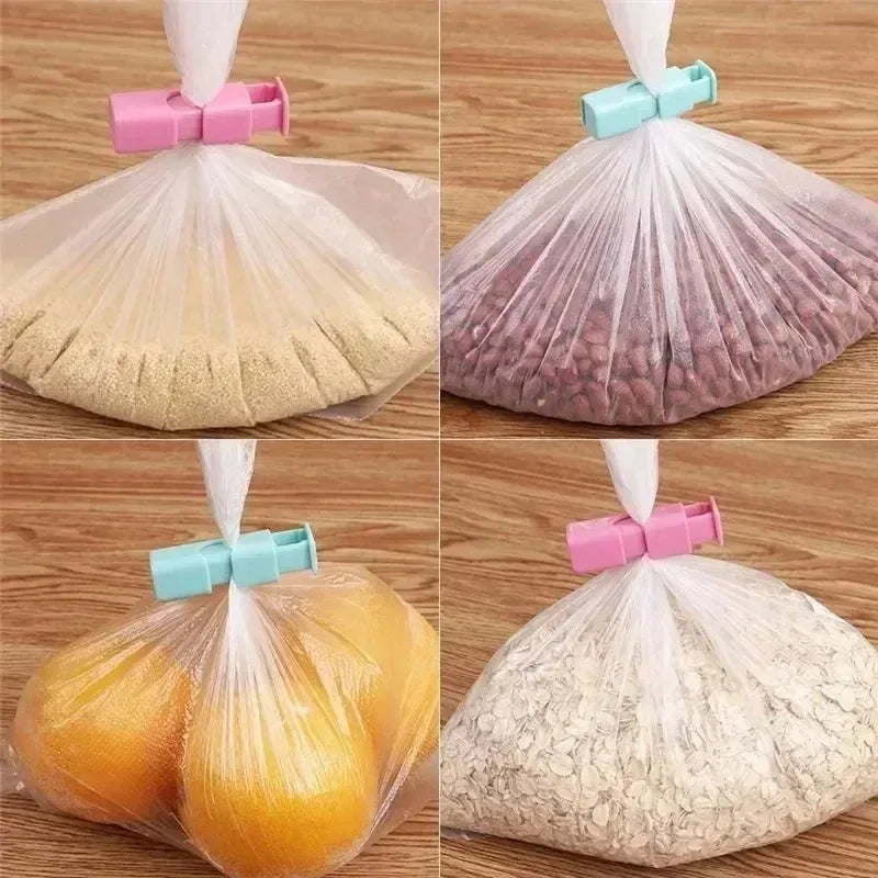 12-Pack Reusable Bread & Snack Bag Clips – Fresh Food Seal Bag Clips Oasis Select