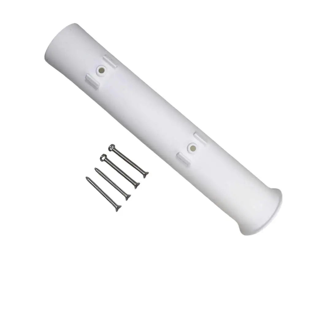 1/2 PCS Marine Boat Yacht Fishing Rod Holder Nylon Mounting Single Tube Flush Mount Boat Rod Holder With Screws Oasis Select