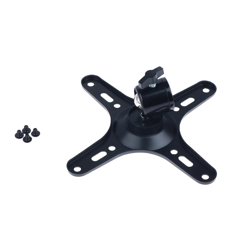 1Set Portable Monitor Mounting Bracket Plate VESA 1/4 Inch Screw Hole To 100x100MM 75x75MM M4 Screw Set Wall Mount Holder Oasis Select