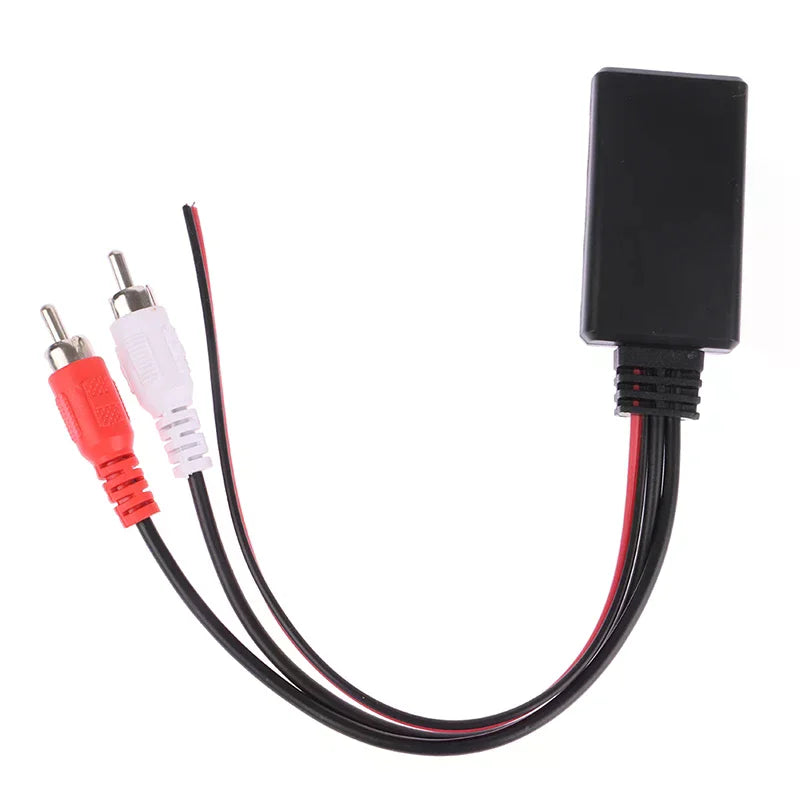 Car Wireless Bluetooth Receiver Module AUX Adapter Music Audio Stereo Receiver For 2RCA Interface Vehicles 12V Oasis Select