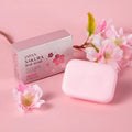 LAIKOU Sakura Facial Body Whitening Soap Reduces Acne Dark Spot Deep Cleaning Cutin For Face Body Skin Care 90g ﻿ Oasis Select 90g