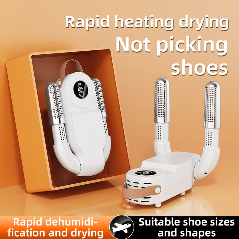 Foldable Shoe Dryer Household Constant Temperature Boot Dryer Fast Drying Shoe Heater Sterilization Deodorization Footwear Dryer Oasis Select