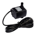 DC12V DC-1020 Mini Micro Submersible Water Pump DC 3W 5.5V- 12V Aquarium Fish Tank Fountain Pond Water Pump 39*38*28mm Wholesale Oasis Select Black