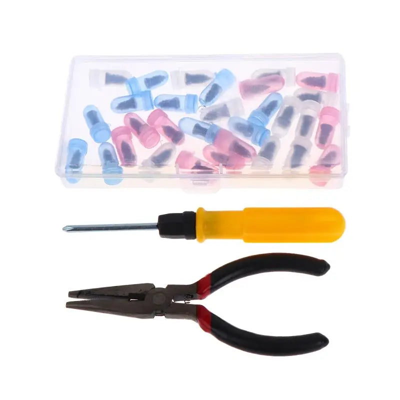 Puncture Repair Kit For Car Vacuum Tire Repair Screws, Quick Fix Self-Service Tire Repair Nails For Flat Tires With Screwdriver Oasis Select
