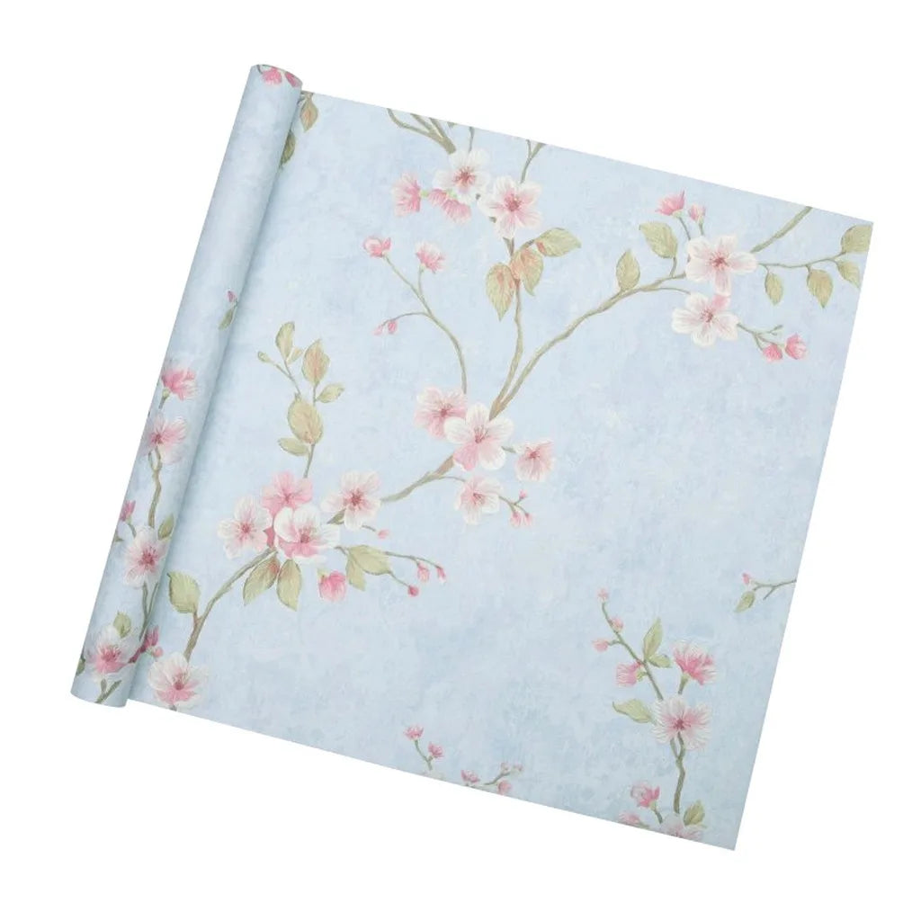 10piece 53cm Advanced Embossed Gilded Flower Paper Atmosphere Art Paper Bouquet Wrapping Floral Paper Gifts Flower 3D decor Shee Oasis Select Light Blue Pink