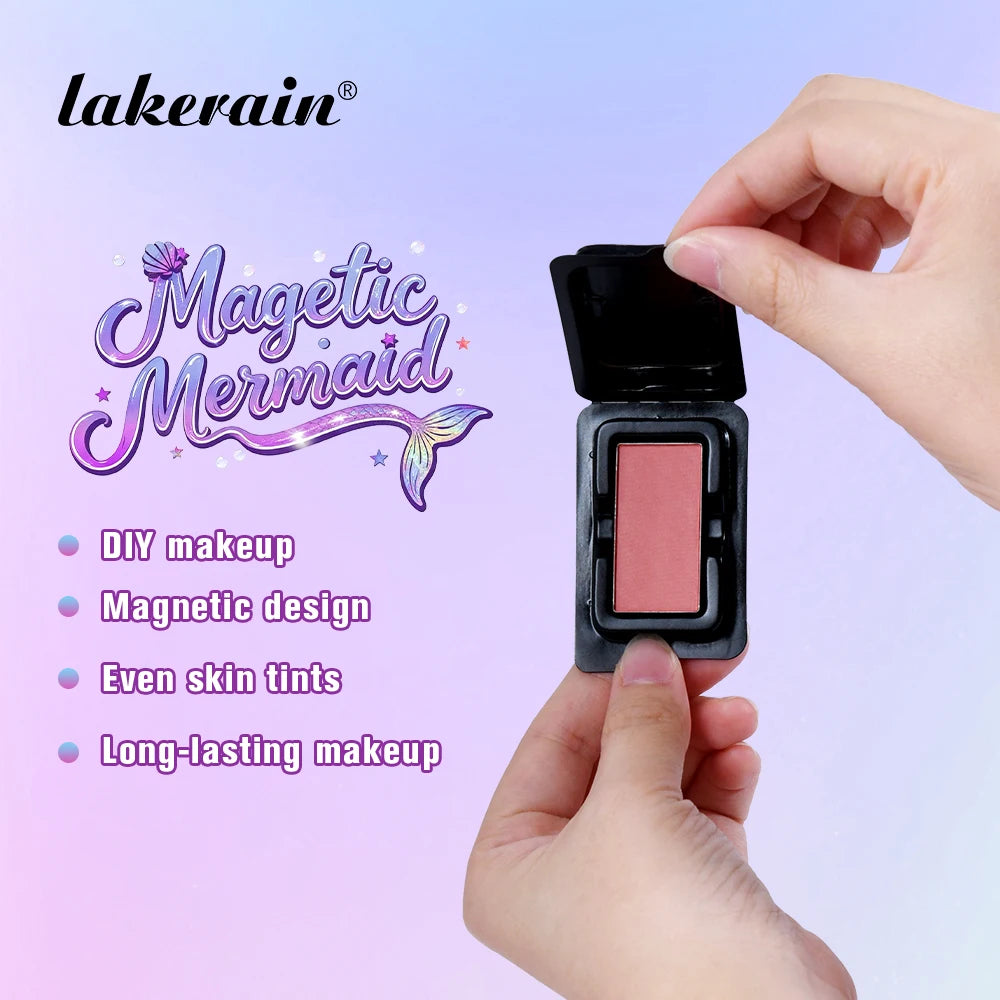 Lakerain Eyeshadow Palette Refill Waterproof Long-Lasting Multifunctional Magnetic Bottom Makeup Palette Refills DIY Makeup Oasis Select