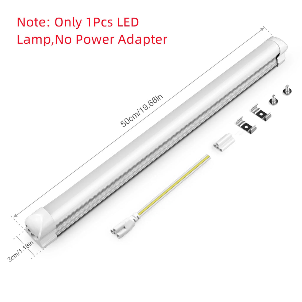 T8 25W High Brightness LED Fluorescent Tubes Are Suitable for Lighting Spacious Areas in Shopping Malls,Hotels,Exhibition Halls Oasis Select White 1xLamp No Plug