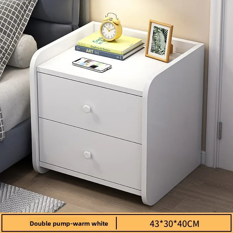 Multi-functional Household Goods Bedside Table Small Storage Locker Bedroom Bedside Gap Small Cabinet Oasis Select Double Draw D