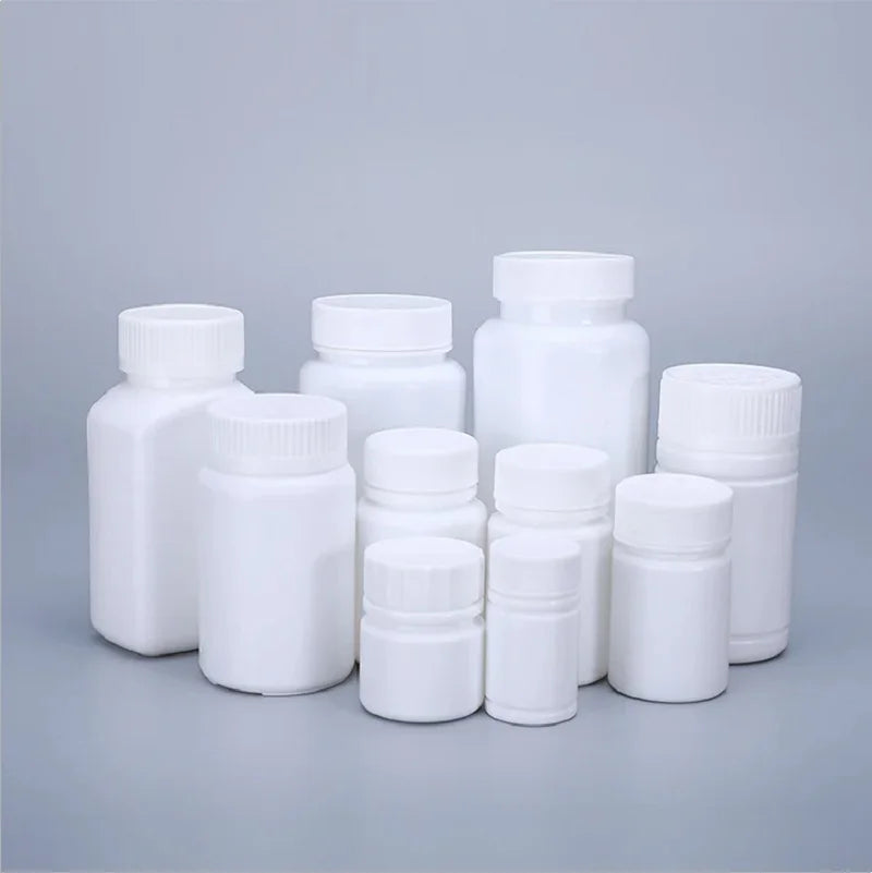 HDPE Refillable Pill Bottle 10ml – Supplement & Medicine Container