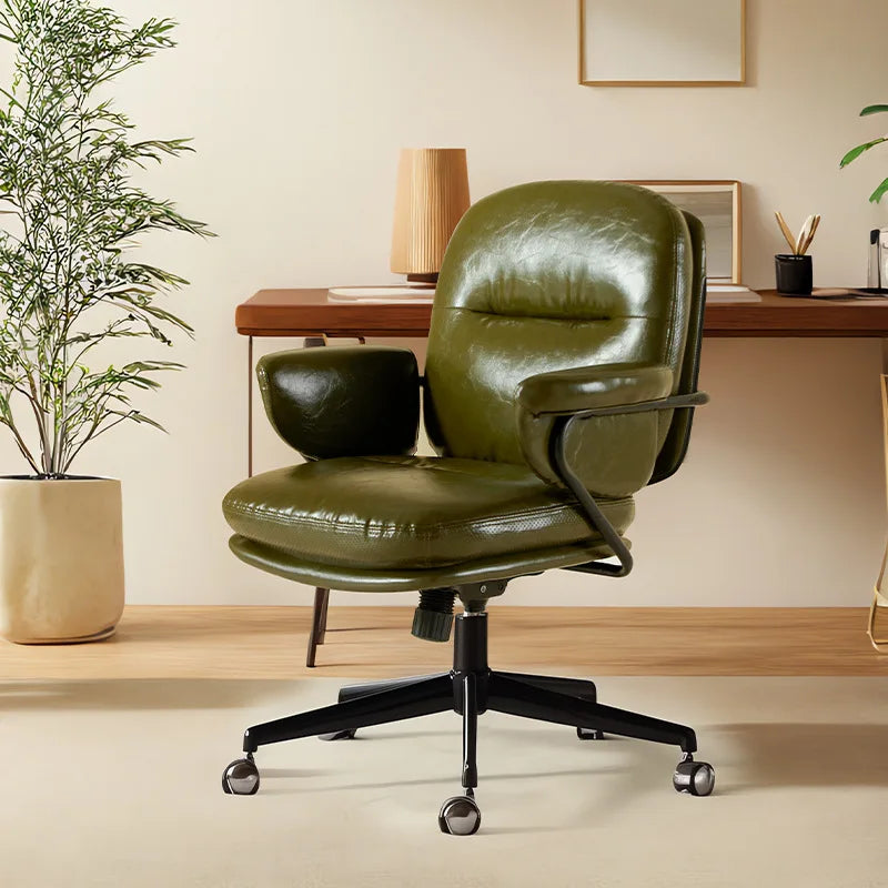 Computer Chair Office Chair Study Chair Leather Swivel Chair Book Desk Chair Bedroom Study Chair Oasis Select 2