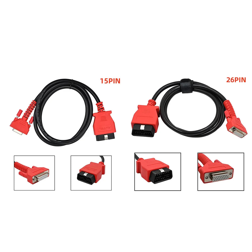 Autel MaxiSYS Main Test Cable 15-Pin & 26-Pin | MS908 MS905 Diagnostic Test Cable Oasis Select